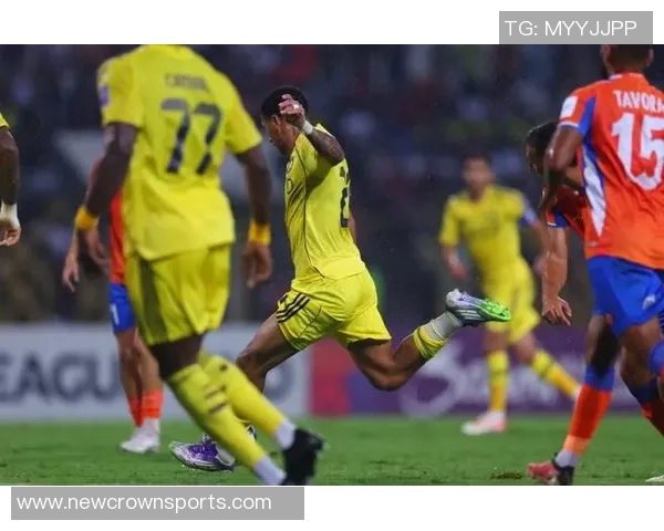 利雅得胜利客场表现出色安吉洛卡马拉联手破门领先果阿队